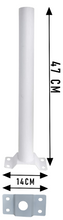 all in one solar street lights with arm