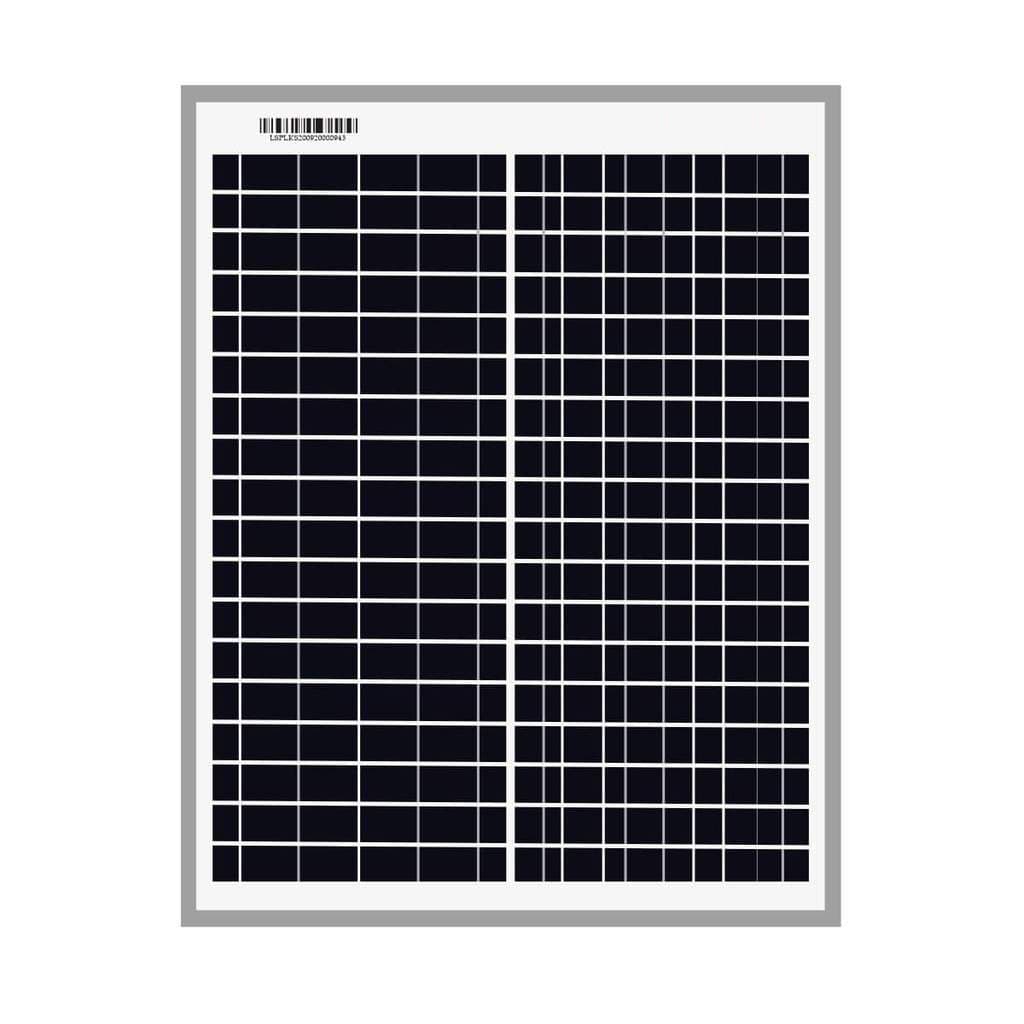 Solar Panel 20 Watt - 12 Volt