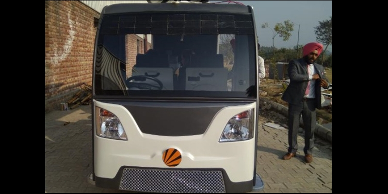 Indias first low cost-solar powered bus is ready to hit the road