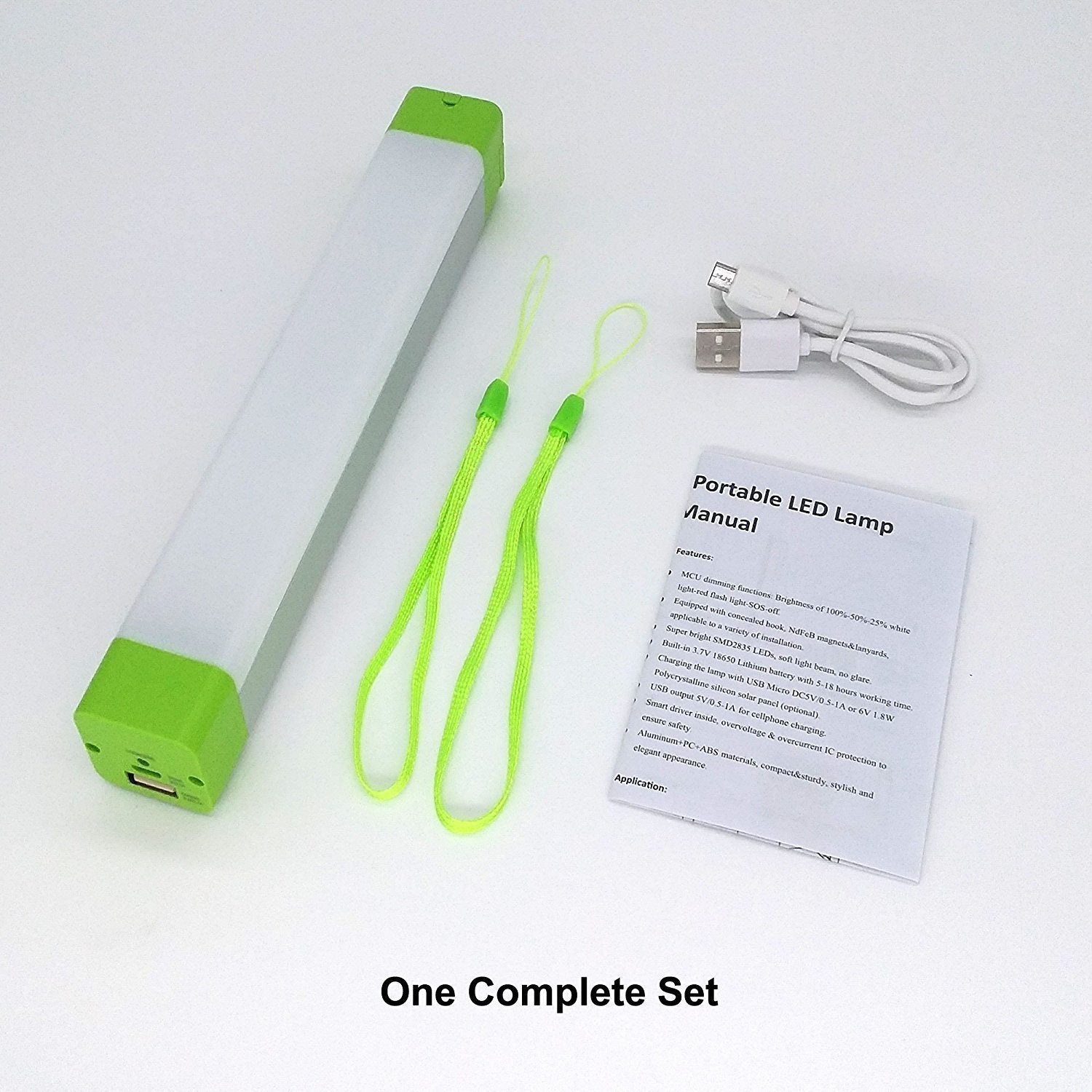 Solar Emergency Tube Light 5 Watt - White - TTSELTL5W (Pack of 10) - tapetum.in