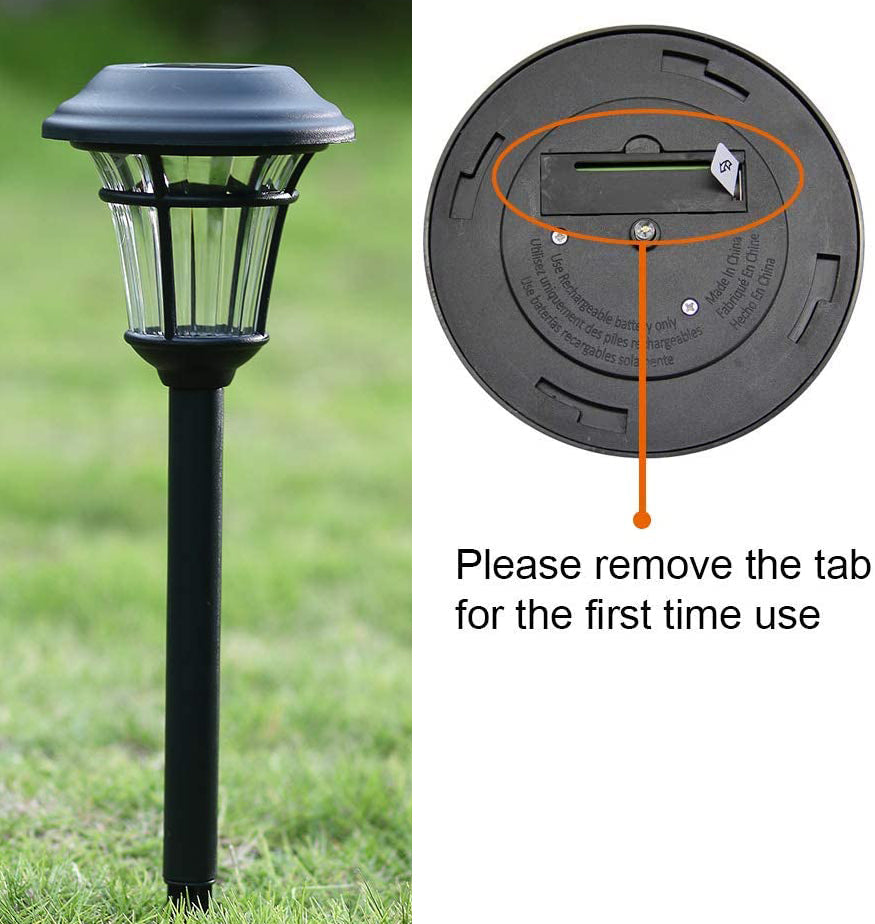 Solar Starlit Pathway Garden Light- TTSSPL2W (Pack of 2)