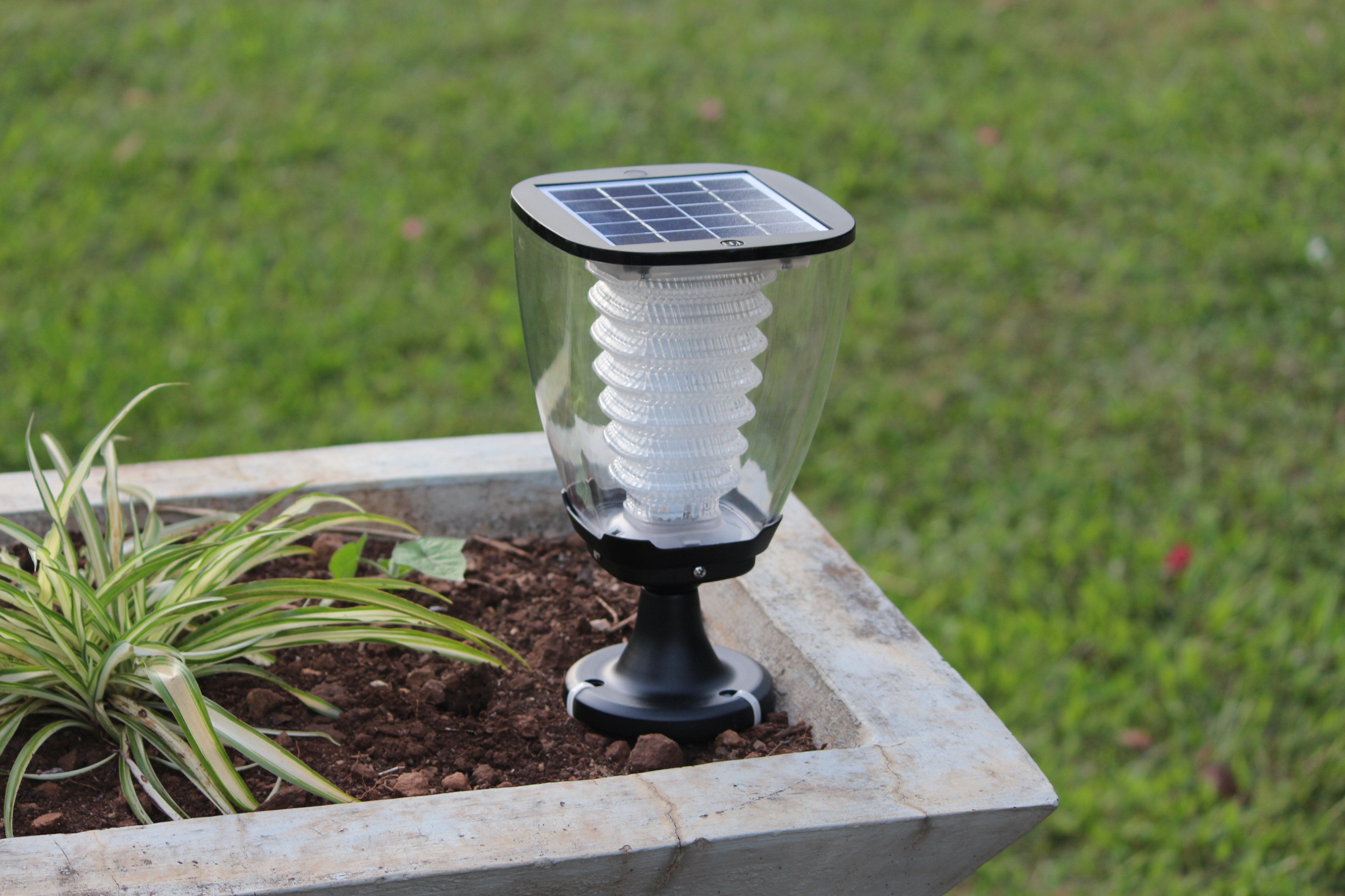 Solar Gate Light - Warm White - TTSGL2W (Pack of 2) - tapetum.in