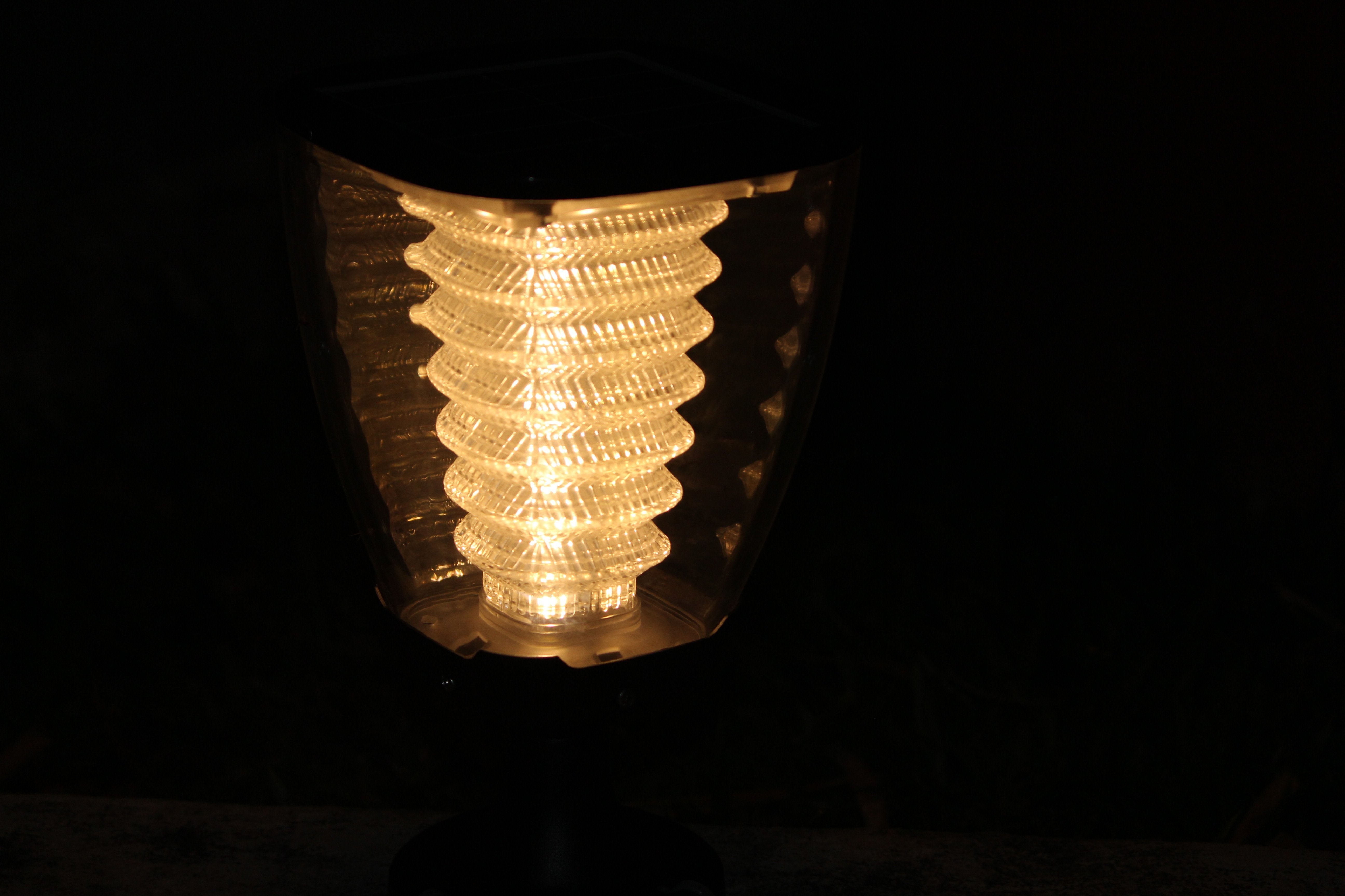 Solar Gate Light - Warm White - TTSGL2W (Pack of 2) - tapetum.in