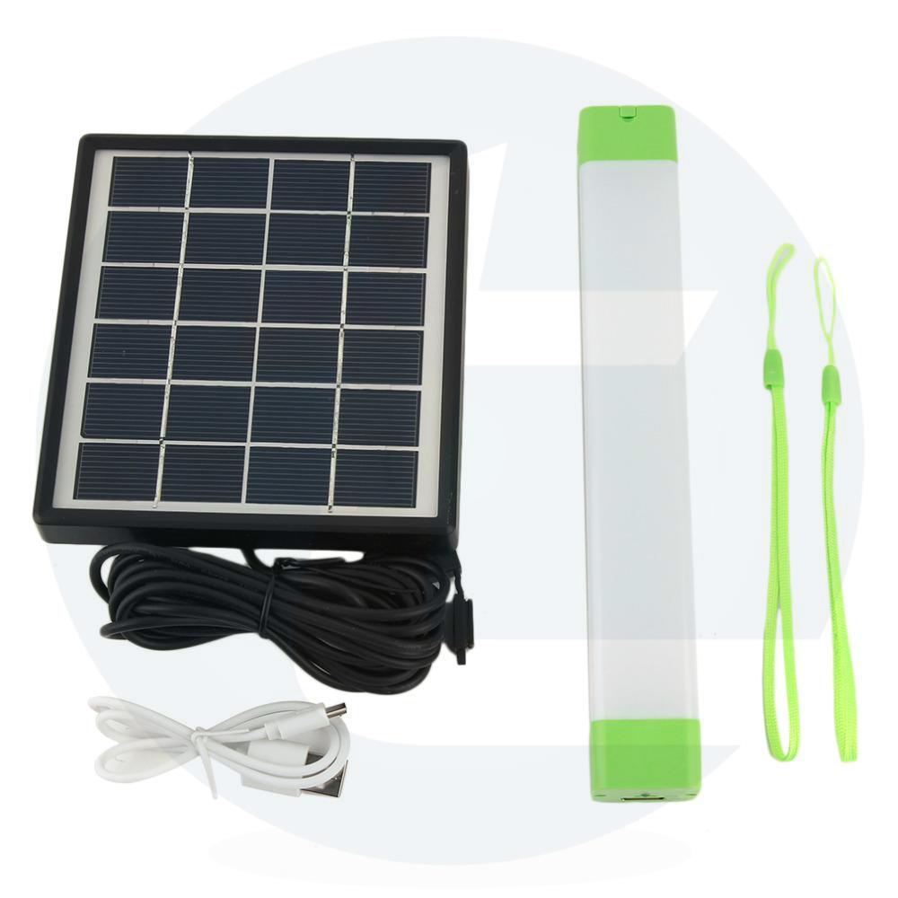 Solar Emergency Tube Light 5 Watt - White - TTSELTL5W (Pack of 10) - tapetum.in