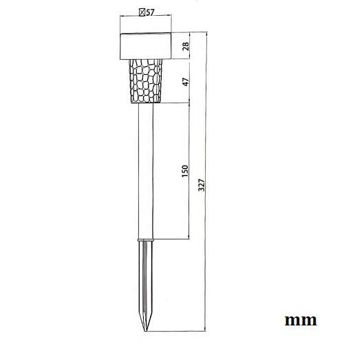 Solar Pathway Garden Light - TTSPGL2W (Pack of 30) - tapetum.in