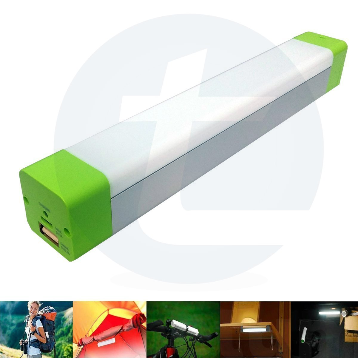 Solar Emergency Tube Light 3 Watt - White - TTSELTL3W - tapetum.in