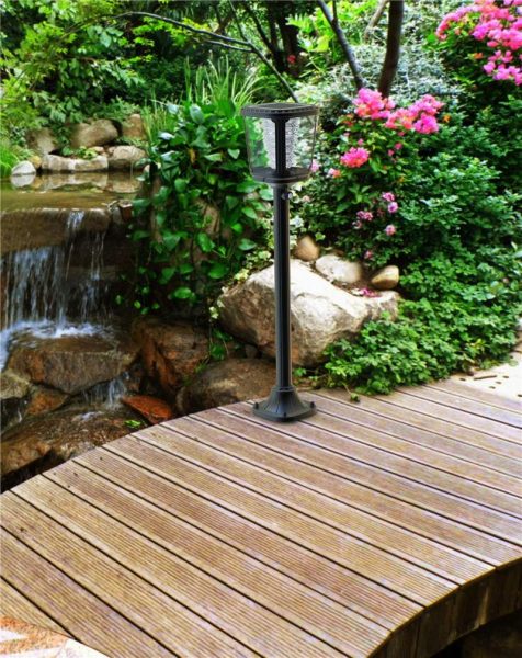 Tapetum Solar European Garden Light - Warm White 1 Watt - TTSEGLWW1W