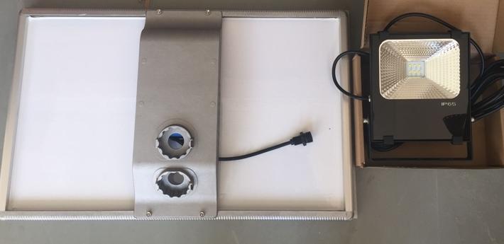 Solar Floor Light 20 Watt with Panel