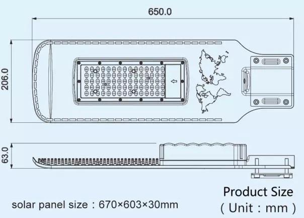 Solar Sword Light 30 Watt - TTSSL30W - tapetum.in