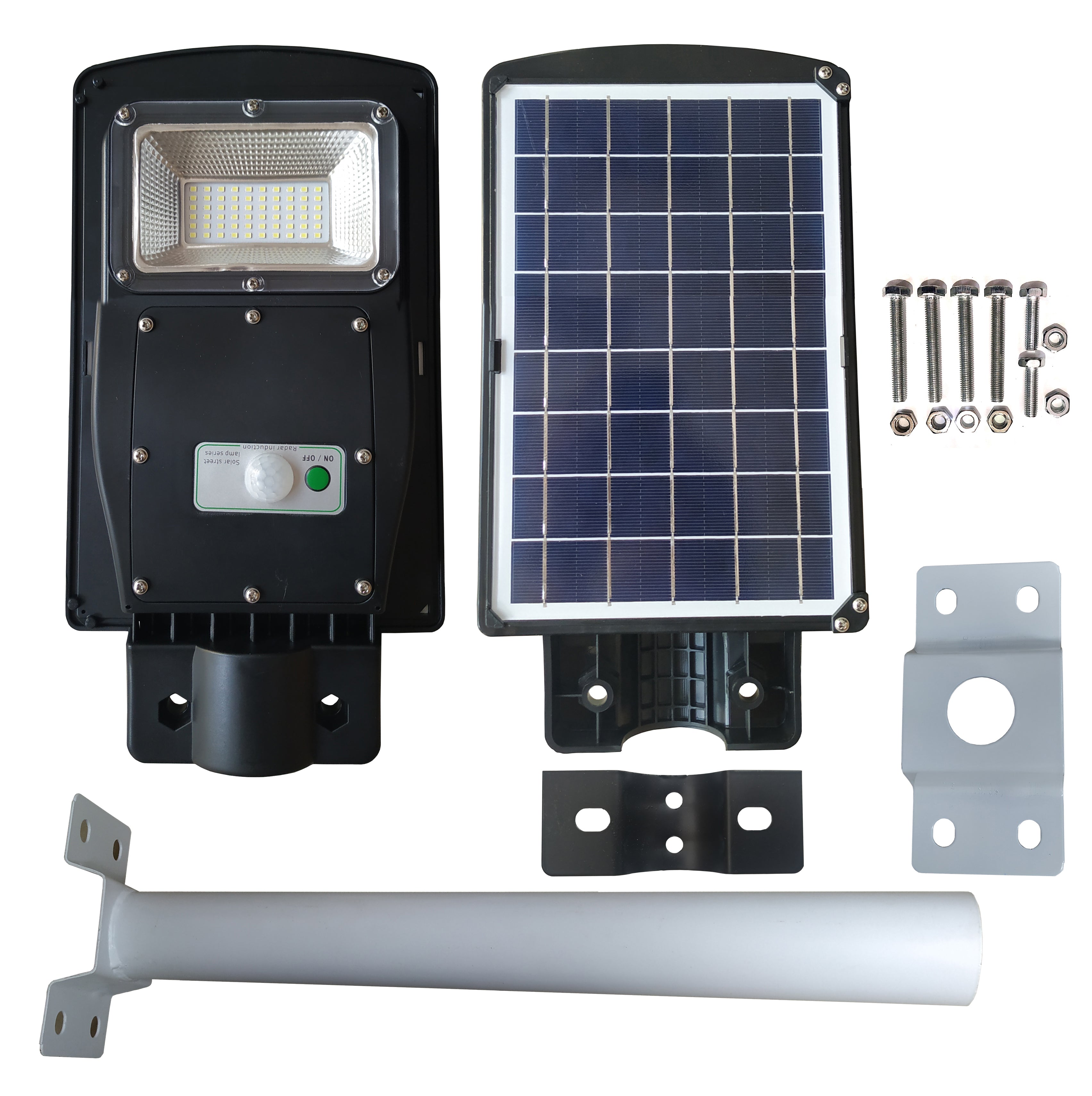 Solar Street Light 20 Watt LED Chip Owl Series Motion Sensor - TTASLM20W