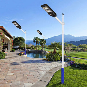 Can we use solar street lights in gardens