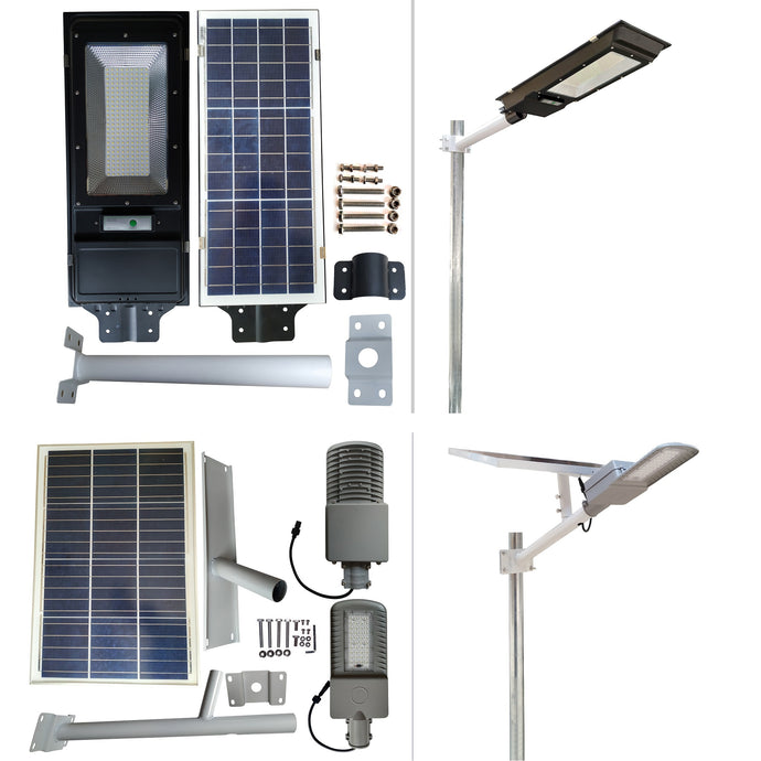 All in one Integrated Solar Street Lights vs Traditional Solar Street Lights