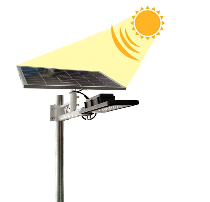 WORKING OF SOLAR STREET LIGHT