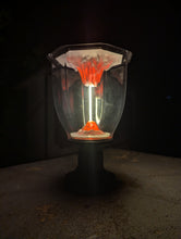 Volcano Series Solar Gate Pillar Light (Warm White, IP65 Waterproof)