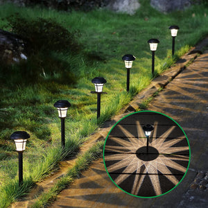 Solar Starlit Pathway Garden Light- TTSSPL2W (Pack of 2)