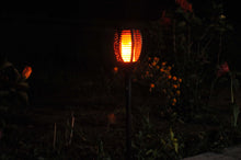 Solar Garden Fire Burn LED Light - TTSGFBL05W - tapetum.in