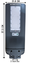 Solar Street Light 60 Watt LED Chip Owl Series Motion Sensor - TTASLM60W