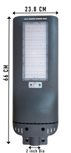 Solar Street Light 80 Watt LED Chip Owl Series Motion Sensor - TTASLM80W